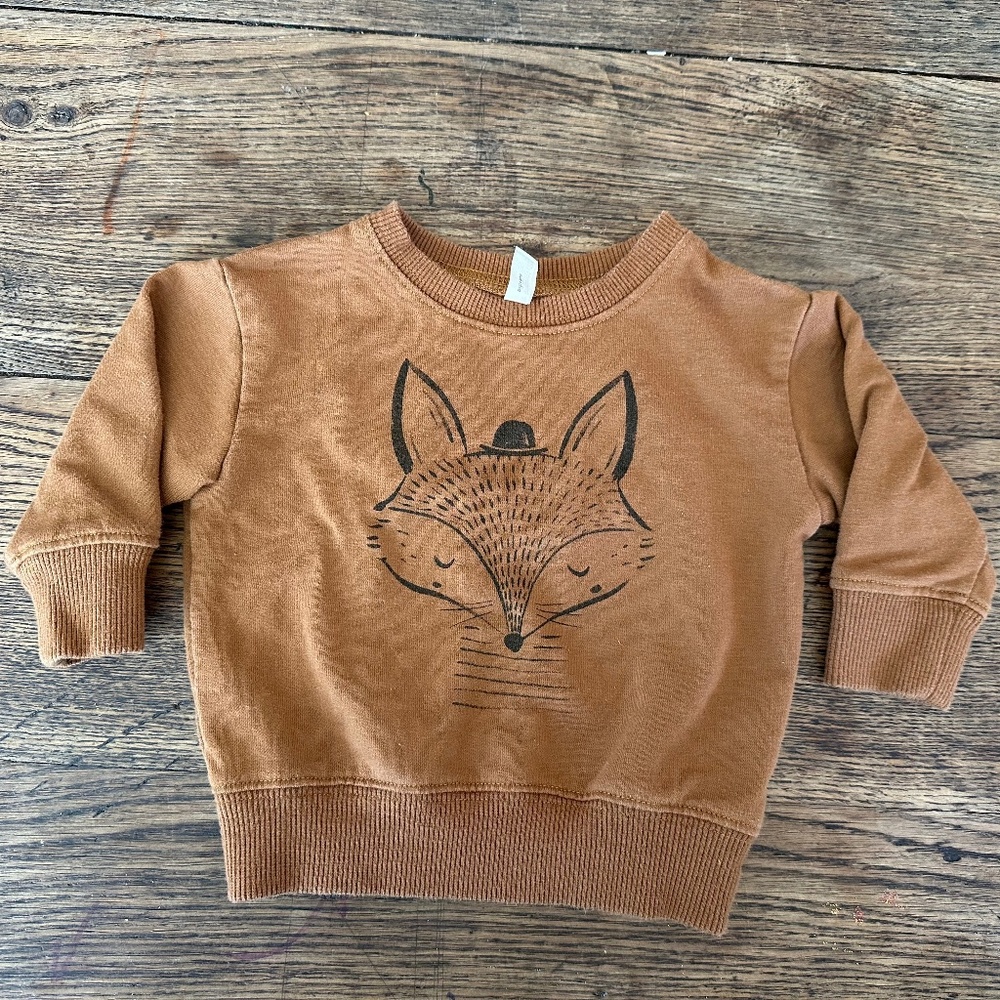 Rylee and Cru fox sweatshirt